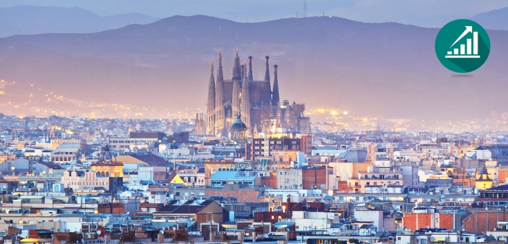 La falta de oferta en el centro de Barcelona encarece el precio de la vivienda en su área metropolitana