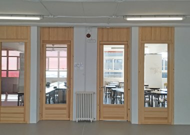 Adecuación de la planta 3ª de una Escuela (Esplugues de Llobregat)